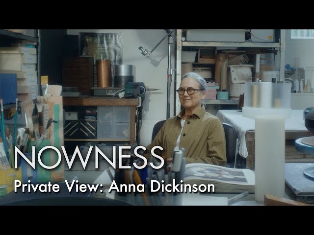 British artist Anna Dickinson explores the interaction of light and materiality through sculpture