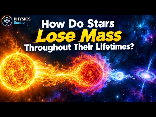 How Do Stars Lose Mass Throughout Their Lifetimes?