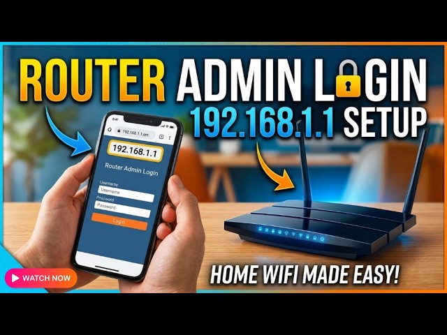 Router Admin Login  192 168 1 1 Setup for Home WiFi