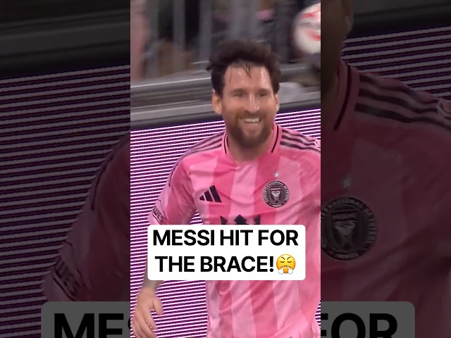 Messi BAGGED A BRACEđȘ against D.C.!!