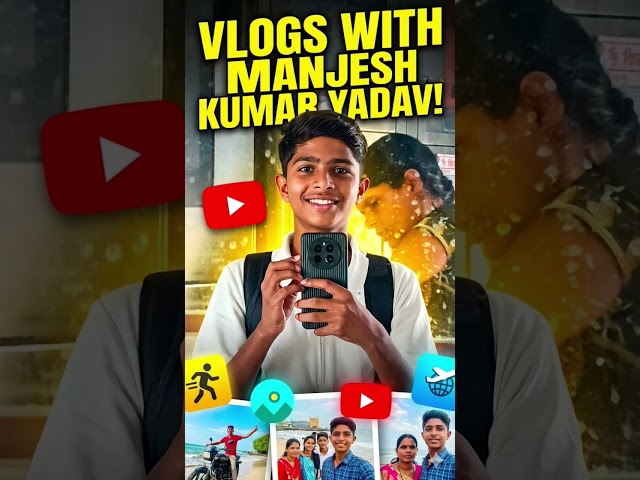 Vlogs with Manjesh Kumar Yadav, with energy in hot summer 🌞.