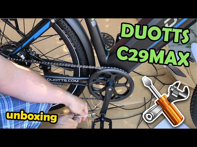 Duotts C29 MAX kicsomagolás, összeszerelés. 👌 #duotts