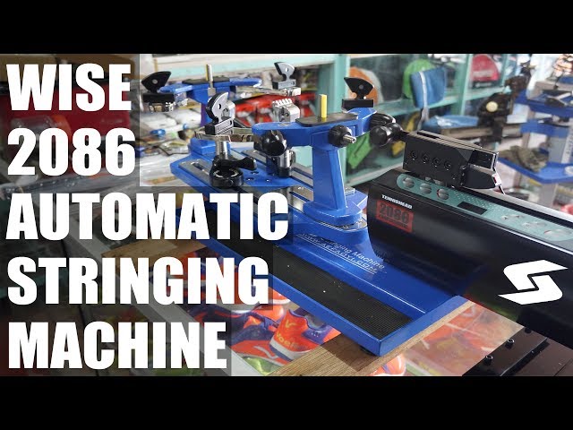 WISE Tennis Head 2086 Tensioner Unboxing and Installation