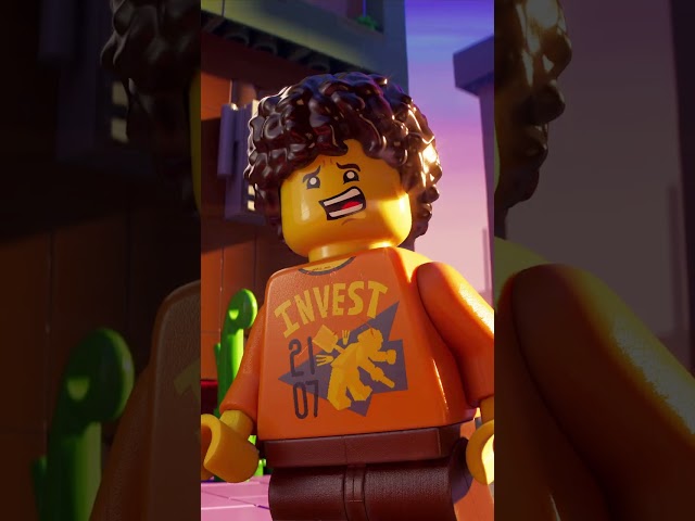 Stepping on LEGO as a LEGO Minifigure #lego #animation #funny
