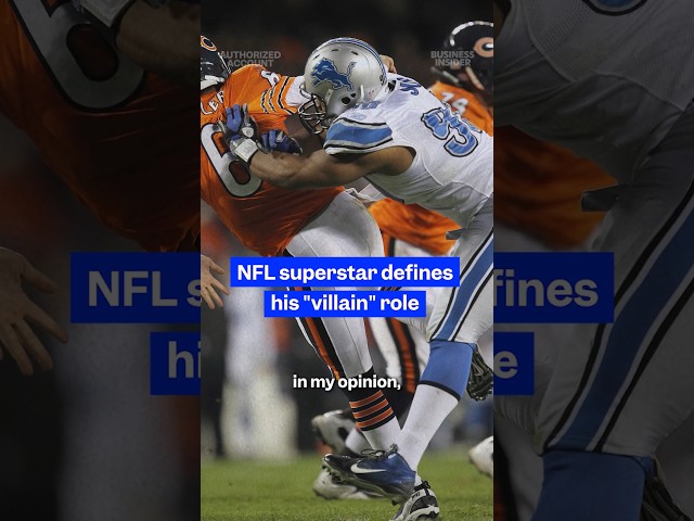 Football star #NdamukongSuh on embracing his "villain" role. #NFL