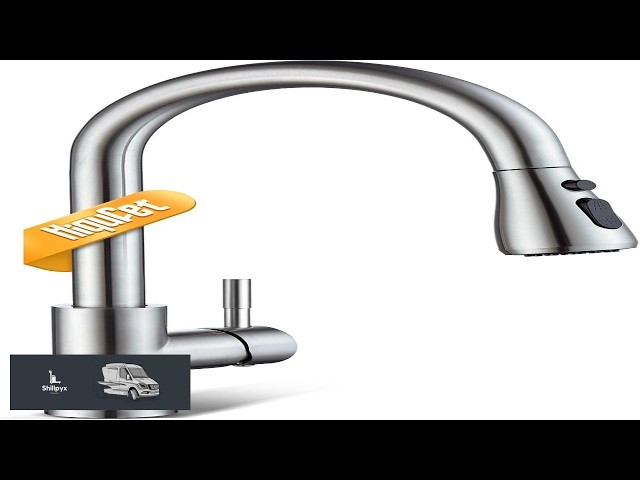 Kitchen Faucet Pull Down Sprayer Brushed Nickel