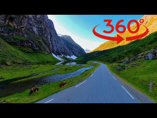 Norangsdalen Valley In Norway 360 video 2022