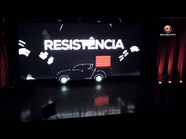 Mistubishi 3D Mapping Projection Example