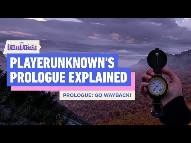 Brendan Greene Explains PLAYERUNKNOWN’S Mysterious Game, Prologue: Go Wayback! - IGN Fan Fest 2025