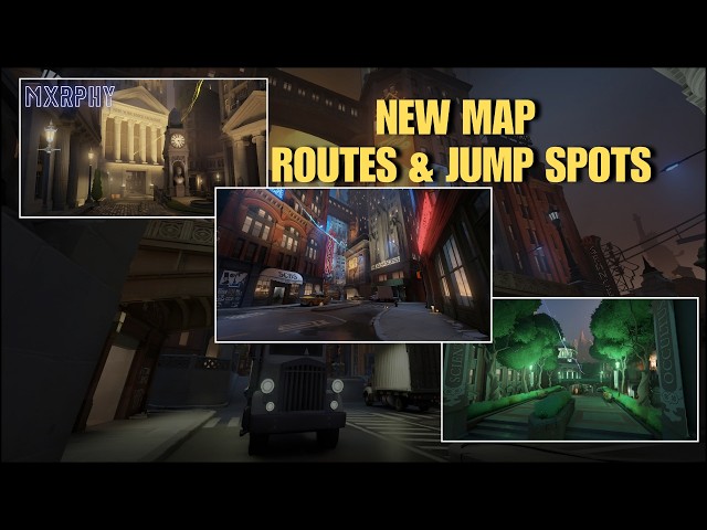 New Deadlock Map, New Routes & Jumps