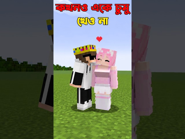 Never Kiss Her In Minecraft #minecraft