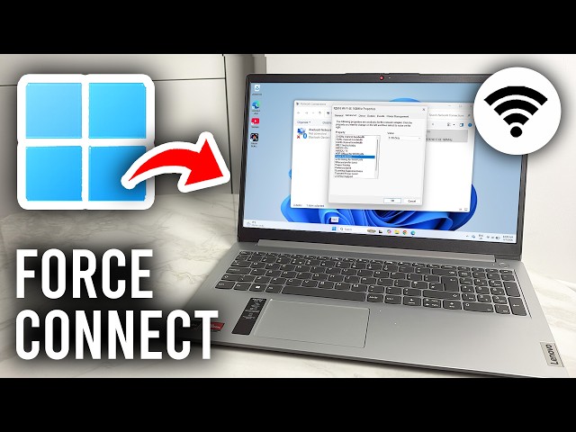 How To Force Connect To 5GHz WiFi On Windows 11/10 - Tutorial
