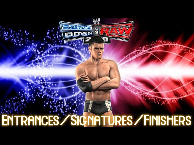 WWE Smackdown vs Raw 2010 Entrances/Signatures/Finishers: Cody Rhodes
