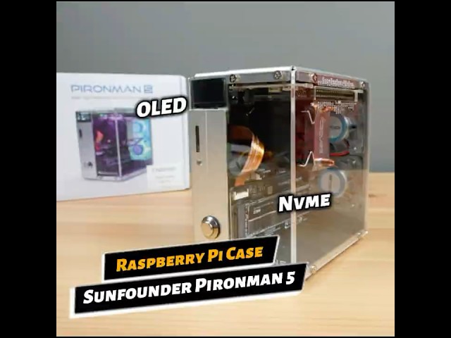Pironman 5: Upgrade Your Raspberry Pi 5!#raspberrypi #minipc  #diytech