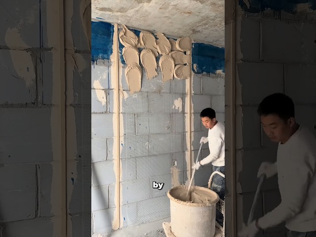 How to Plaster a Wall Using This Simple Method 👌