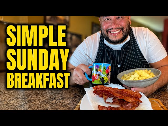 Simple Sunday breakfast