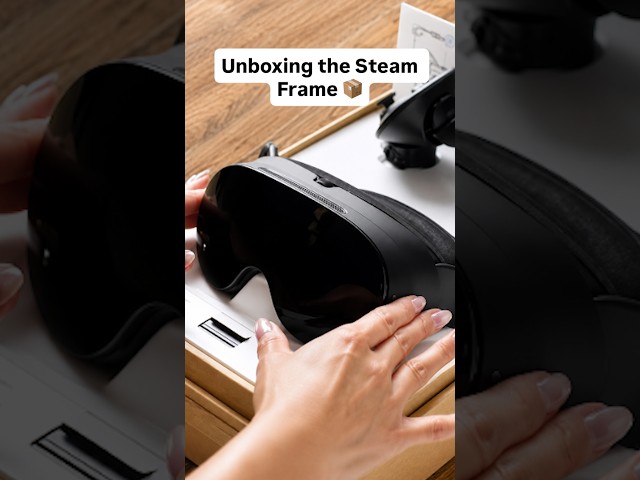 Unboxing the Steam Frame Headset & Controllers