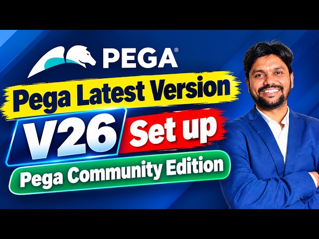 Pega Latest Version V26 Set up | Pega Community Edition