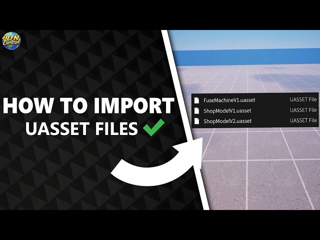 How To IMPORT uasset files in UEFN | 2026 UEFN Fortnite