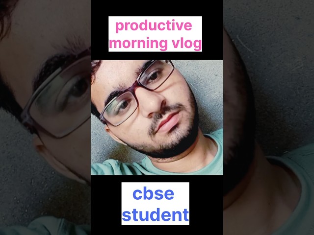 productive study vlog || #cbseclass10th #studyroutine #minivlog #viralshorts