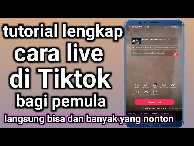 Tutorial on how to go live on TikTok for beginners, the easiest way to go live on TikTok