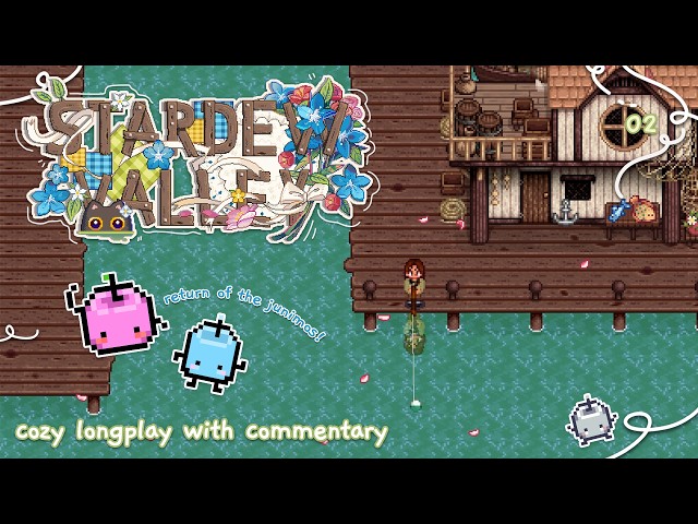 wrapping up the first week of spring! 🌿 | relaxing stardew valley longplay with commentary 🌷