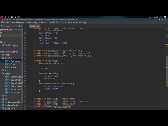 Java 2D Game Programming Episode 8 - Animation & Entity