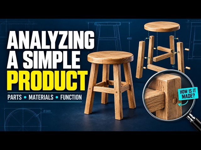 5b. Use the principles, elements and processes of design - Analyzing a Simple Manufactured Product