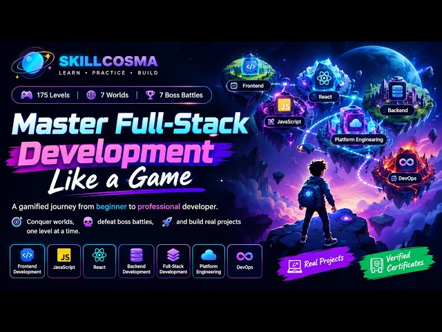 Master Full-Stack Development Like Game Based Learning Platform #coding #fullstack #programming