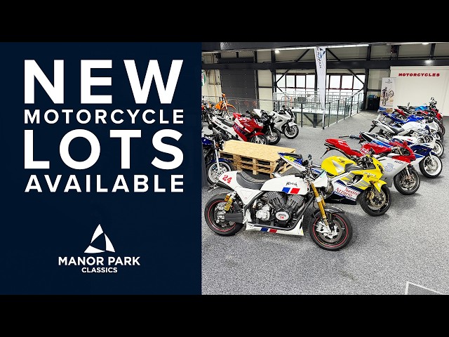 Weekly Motorcycle Update - Manor Park Classics