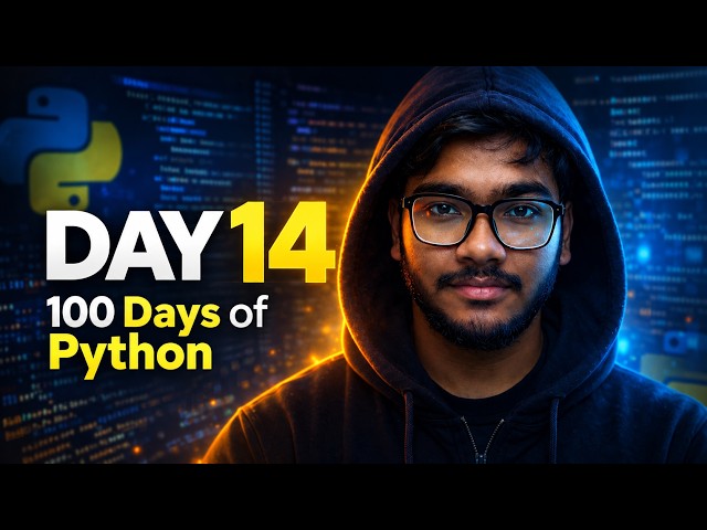 Python Day 14: while Loop, break & continue 🐍 | Python Loops for Beginners