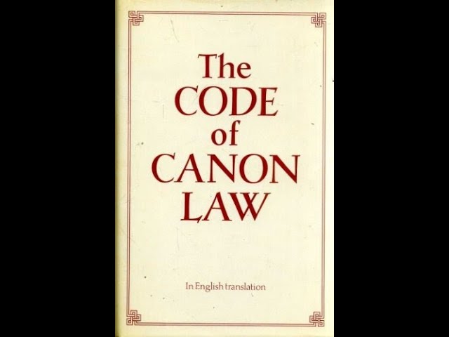 10. Canon Law: Code of Canon Law of the Latin Church (Codex Iuris Canonici)