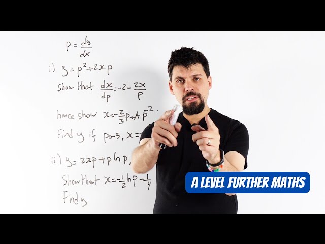 Parametric Differential Equations and Variable Substitution | STEP Practice Question