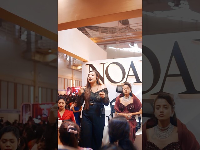My First Ever Beautech Expo ❤️🧿✨ | NOAK Beauty 🦋 | #shorts #trending #beautyexpo #makeupartist