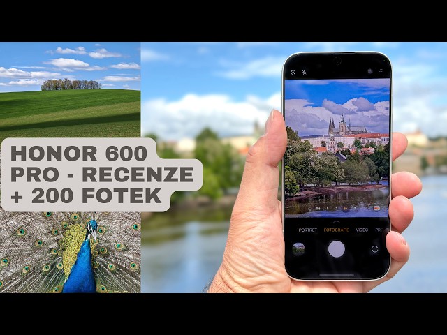 Jak fotí Honor 600 Pro: Recenze foťáku + fotky z testu  | 4K HDR video