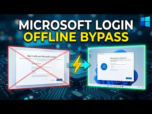 How to Install Windows 11 Without a Microsoft Account bypass 2026  easily   #india #viral #uk