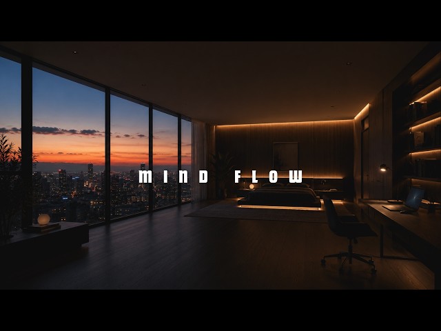 Warm Dusk Glow, Cool Mind Flow 💻 Deep Focus Music for Work, Study & Coding
