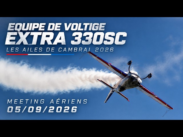 Extra 330SC - Équipe de Voltige Armée de l'Air .Extreme Solo Display , Amazing, Exciting Display! 4K