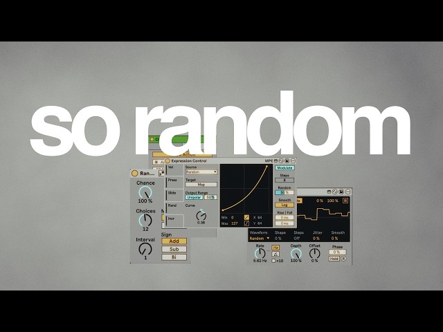 using controlled randomness to make cool music in Ableton
