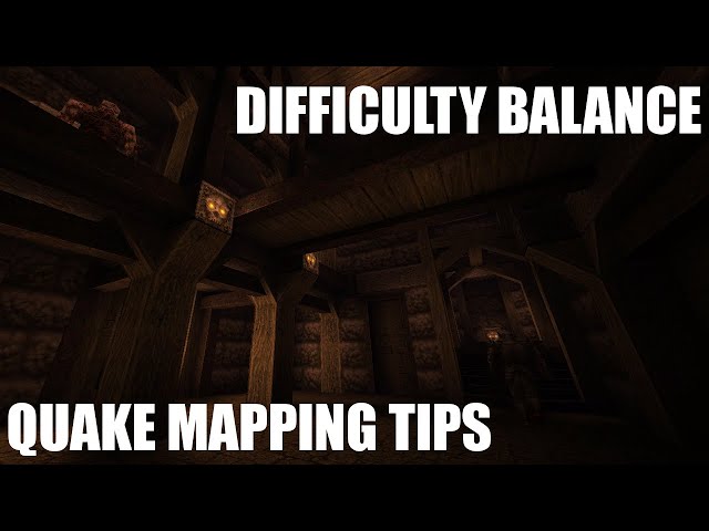 Quake Mapping Tips: Difficulty Balance in Level Design