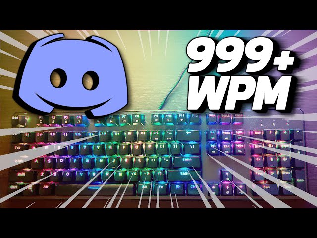 How fast can Discord Moderators type?