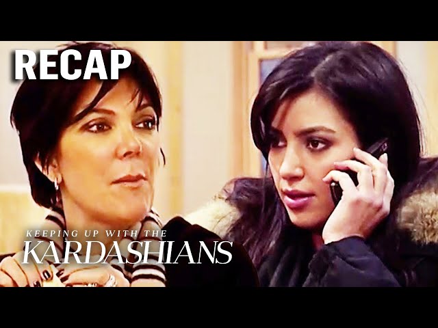Kim Kardashian DISAPPEARS on Family Vacay: KUWTK RECAP (S2, E8) | E!