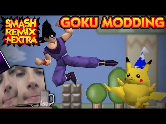 Modding SON GOKU into SUPER SMASH BROS. 64! | Session #7