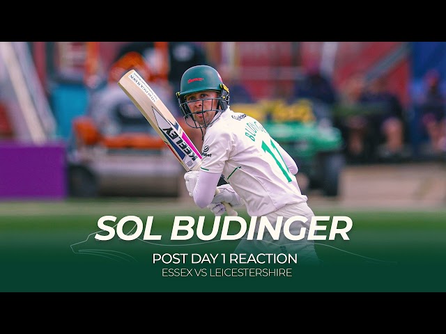 "I think it was a pretty good day for us!" | Sol Budinger Post Day 1 | Essex (A)