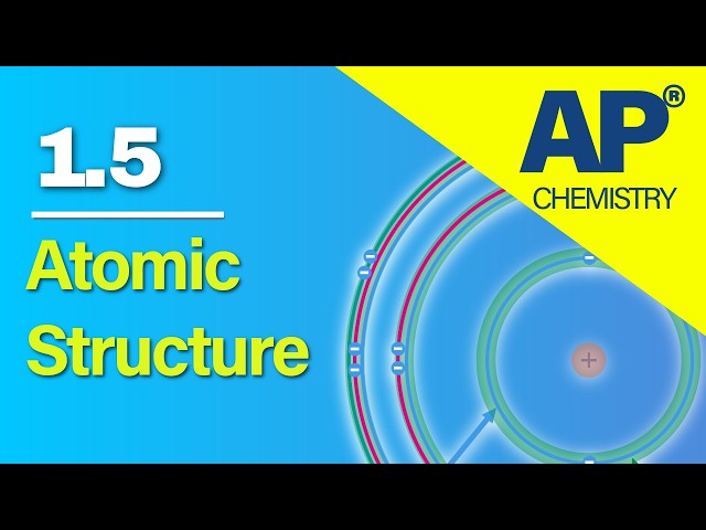 AP Chemistry 1.5 – Atomic Structure and Electron Configuration | Revision Video #apchemistry