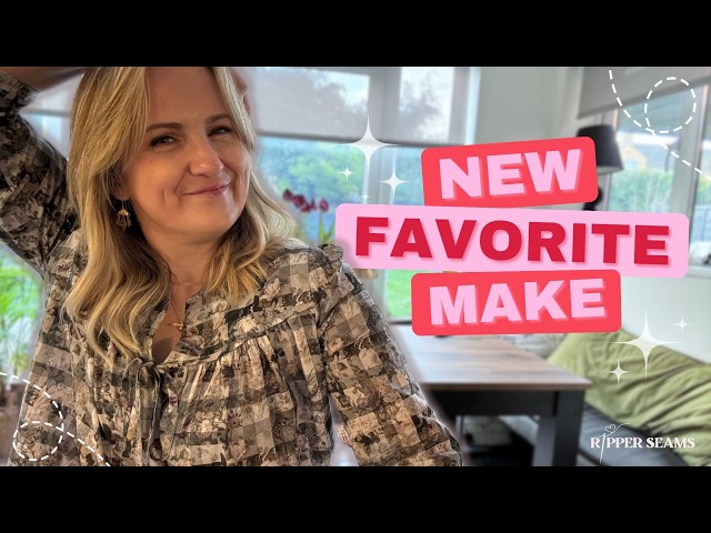 This Pattern Just Became My Favorite! | Romy Blouse Pattern Review