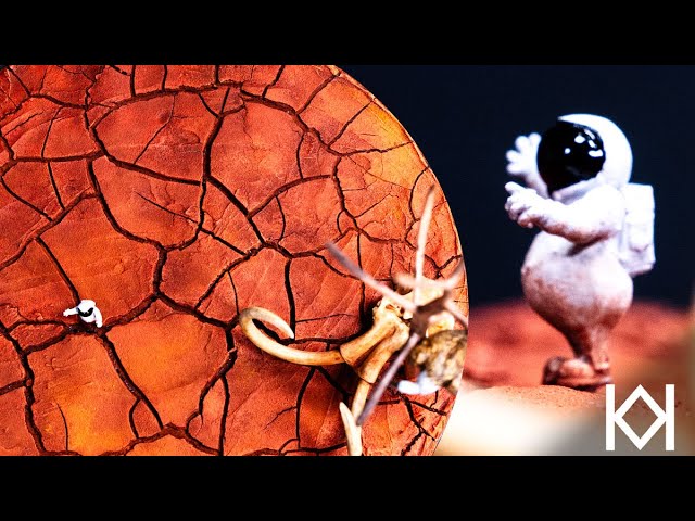 How to make an Awesome Cracked Earth Planet Diorama