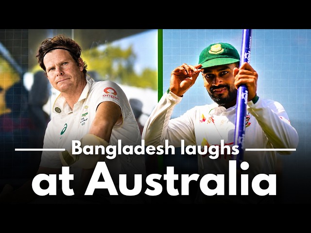 Bangladesh laughs at Australia | #cricket