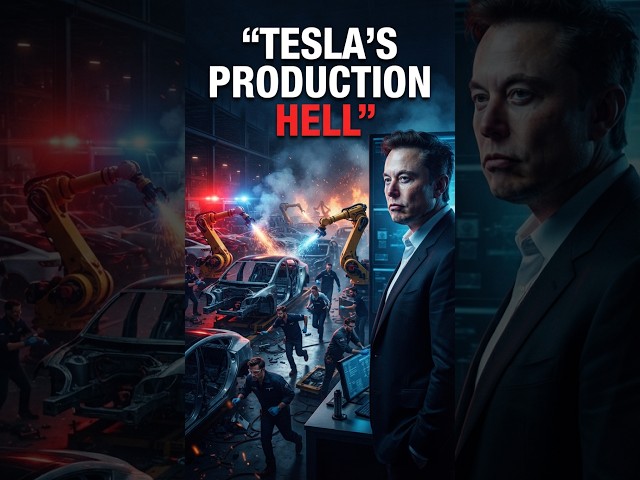 Tesla Nearly Broke Down Making the Model 3 😳 #smartphone #nokiafacts #technology #business #computer