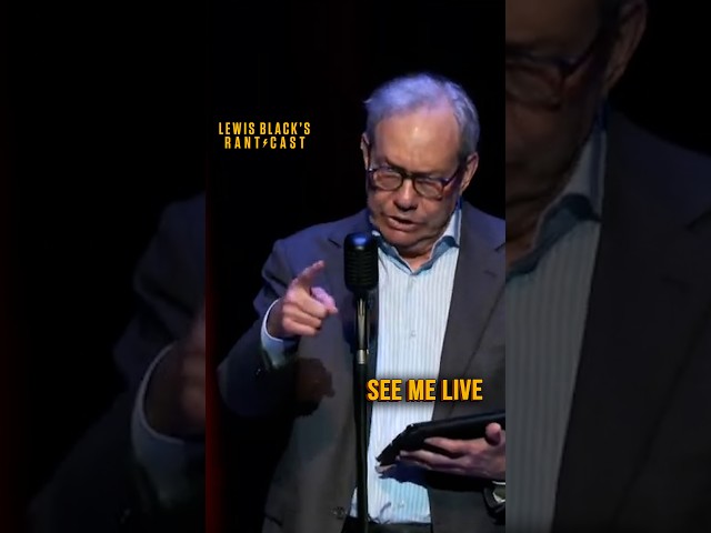 See Me Live | Lewis Black's Rantcast shorts